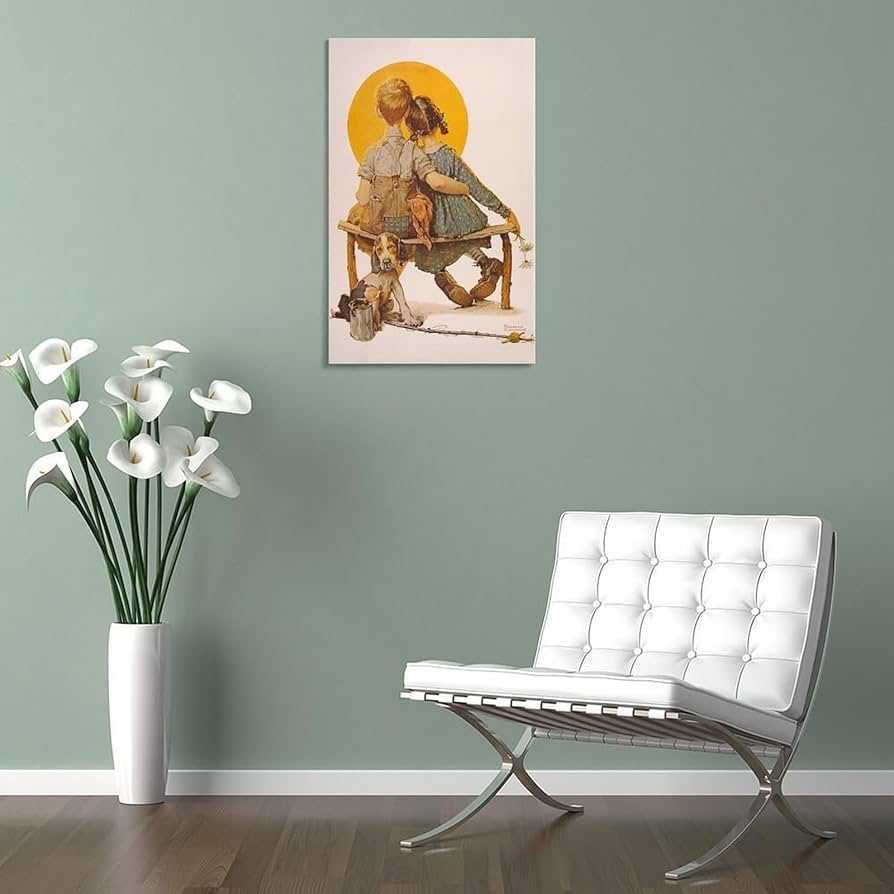 Amazon.co.jp: Norman Rockwell ノーマン・ロックウェル 絵画